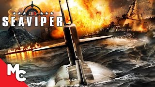 USS Seaviper  Full Action War Movie  WW2 Submarine