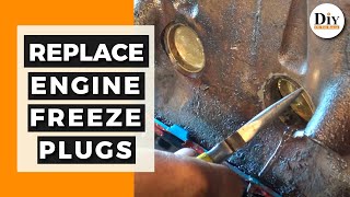 How to Replace Freeze Plugs  Freeze Plug Installat
