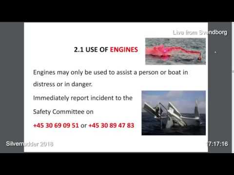 Silverrudder 2018 - live - Official opening Thursday at 17 00