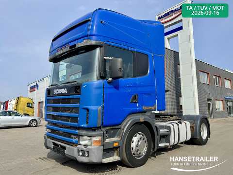 Scania R 124 LA, double sleeper