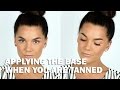 Applying the base when you are tanned (with subs ...