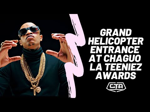 419. Grand Helicopter Entrance At Chaguo La Teeniez Awards - Prezzo (The Play House)