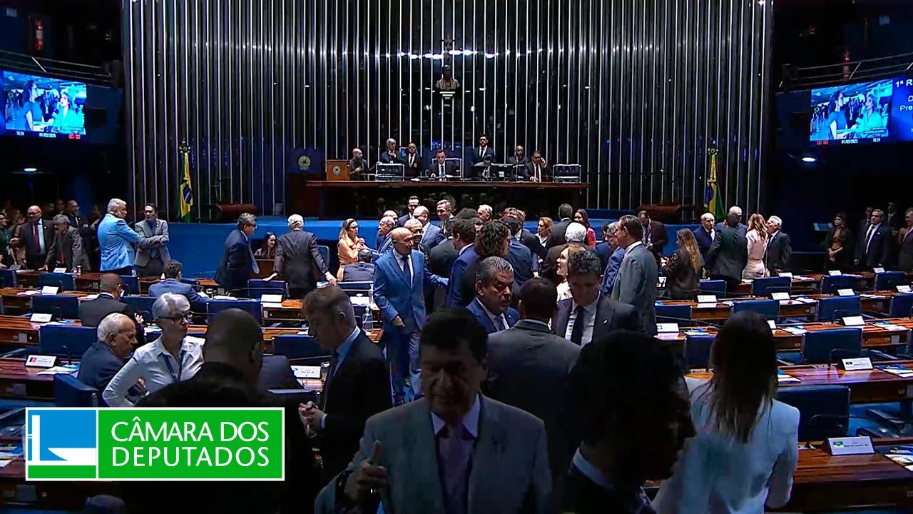 AO VIVO: Eleição do presidente do Senado e dos demais cargos da Mesa - 01/02/2025