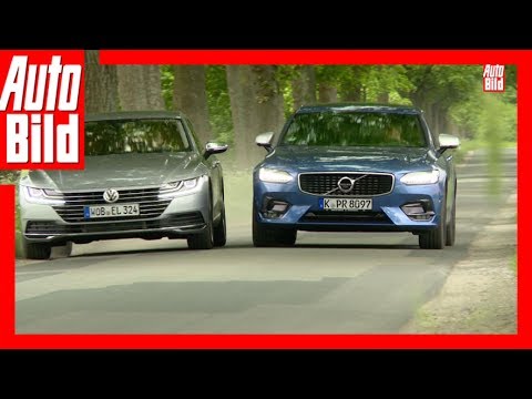 VW Arteon vs. Volvo S90 (2017) - Arteon in the first luxury class duel