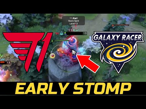 T1 VS GALAXY RACER GAME 2 - EARLY STOMP