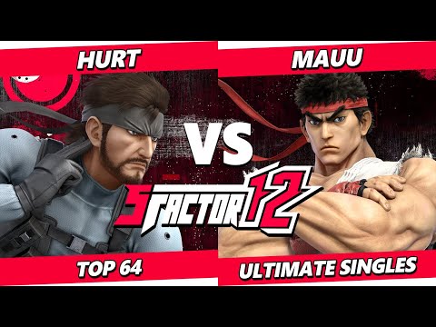 S Factor 12 - Hurt (Snake) Vs. Mauu (Ryu) Smash Ultimate - SSBU