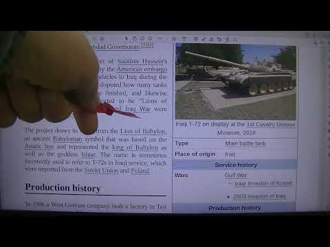 MongoTV_11500 - KAMPVOGN - TANK - Del 87 - Lion of Babylon - T-72 Tank - Irak