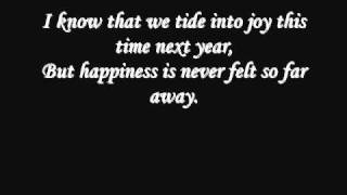 Hurts- All I Want For Christmas Is New Years Day Lyrics