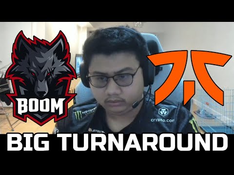 BOOM VS FNATIC GAME 1 - BIG TURNAROUND PLAY DPC SEA 2022