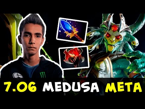 Sumail Aghanim Medusa — new 7.06 imba