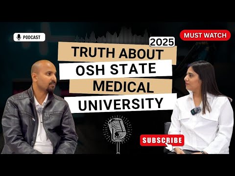 Podcast from Osh State Medical University | MBBS in Kyrgyzstan 2025