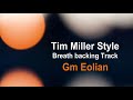 Tim Miller Style, Gm Fusion Backing Track (From the song Breath)