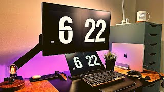 My 2023 Desk Setup & Home Gym Setup | Detailed Transformation #desksetup