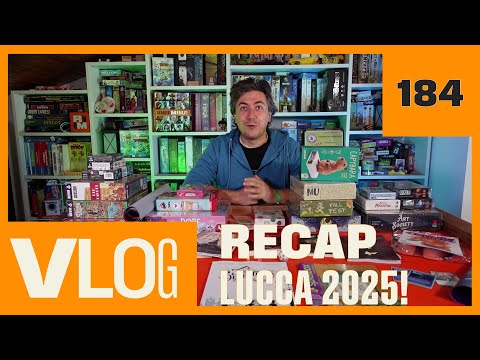 MEGA recap of Lucca Comics and Games 2025 with significant gaming loot!