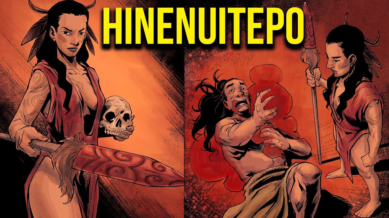 Hinenuitepoo - The Inevitable Goddess of Death and the Underworld - Maori Mythology