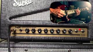 Video thumbnail for Supro 1696RT Black Magick Reverb Official Demo by Mike Hermans - Head w/ 1x12 Cab by SuproUSA