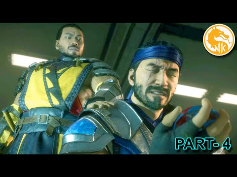 MORTAL KOMBAT 11 STORY MODE Walkthrough Gameplay - Part 4 - FIRE & ICE - Sub-Zero & Scorpion (MK11)