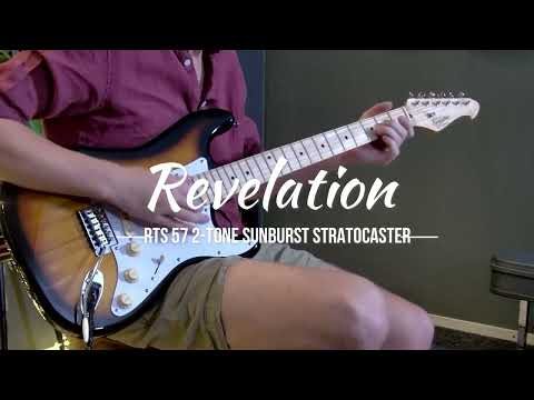 Revelation RTS 57 2-Tone Sunburst Stratocaster image 6