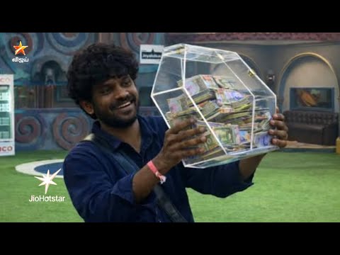 Breaking 18,00,000 பணத்துடன் வெளியேறிய வினோத் | Bigg Boss Tamil Season 9 | 8th January 2026 - Live