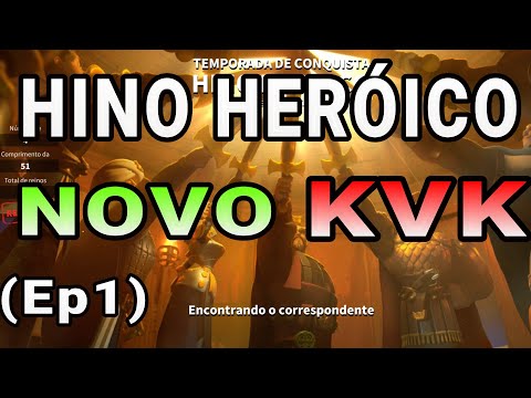 COMO SERÁ O NOVO KVK ?! HINO HERÓICO - RISE OF KINGDOMS