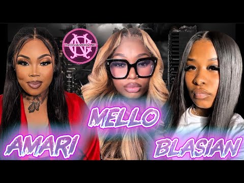Blasian roasts Mello, 🗣️ on her label deal & mass shooting death of friends| Amari ready for getback