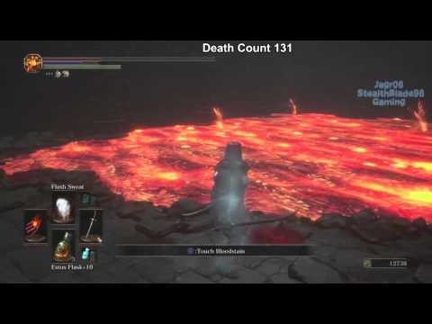 Death Awaits StealthBlade Plays DarkSouls III pt 68: Demon Ruins Item Run