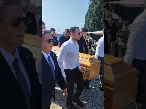 Diogo Jota and André Silva Funeral 🕊️💔