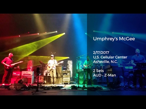Umphrey's McGee Live at Asheville Civic Center, Asheville, NC - 2-17-2017 Full Show AUD