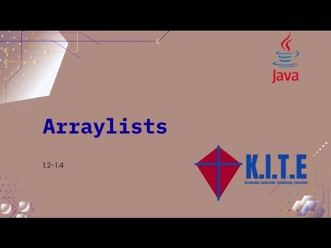 Arraylists In Java Kite Free Java Course Part 10