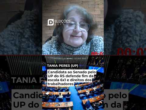 CANDIDATA AO SENADO PELO UP DO RS DEFENDE FIM DA ESCALA 6X1 E DIREITOS DOS TRABALHADORES