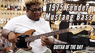 Video thumbnail for 1975 Fender Mustang Bass Mocha | Guitar of the Day - Clark Sims by Normans Rare Guitars