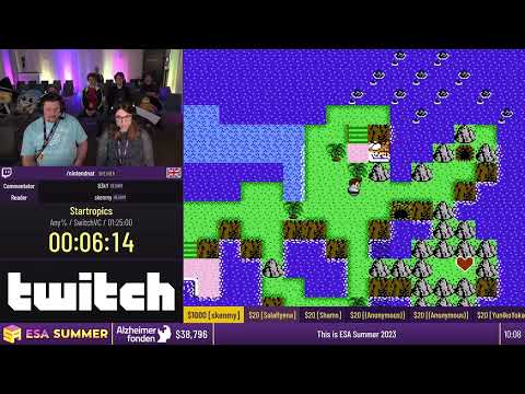 Startropics [Any%] by nintendnat - #ESASummer23