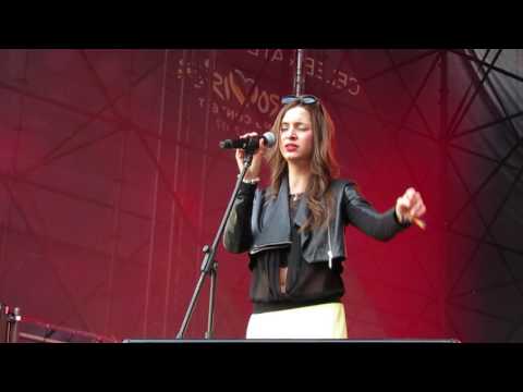 ESCKAZ in Kyiv: Martina Bárta (Czech Republic) - Georgia On My Mind (in Eurovillage)