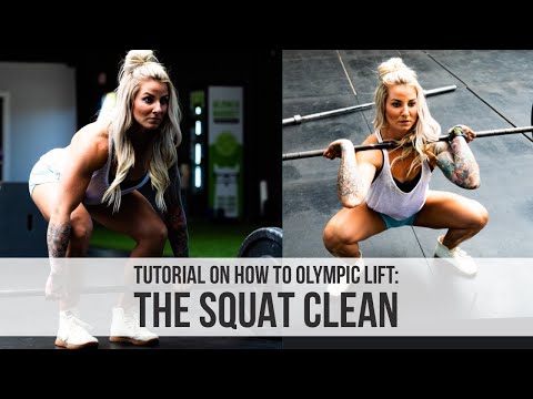 Movement Demo - Power Clean & Squat Clean 101: Olympic Weightlifting & Crossfit