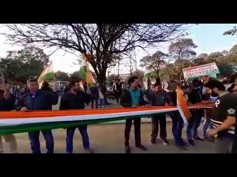 राउरकेला, उड़ीसा में CAA के समर्थन में लोगों ने किया प्रदर्शन .