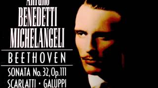 Galuppi/Scarlatti - Sonata No.5 / Sonatas (recording of the Century : Arturo Benedetti Michelangeli)