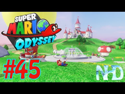 Let's Play Super Mario Odyssey (pt45) Mushroom Kingdom (Peach's Castle) #2