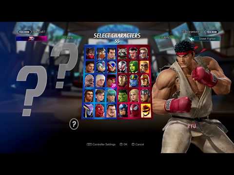 Marvel VS Capcom infinite Friendly Matches