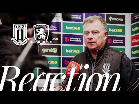 Mark Robins reflects on Boro defeat 💬​