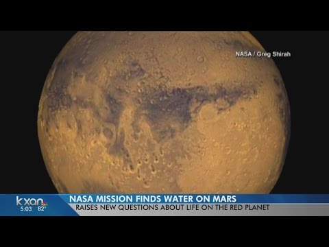 NASA mission finds water on Mars