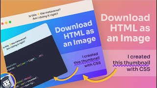 Download HTML as an Image
