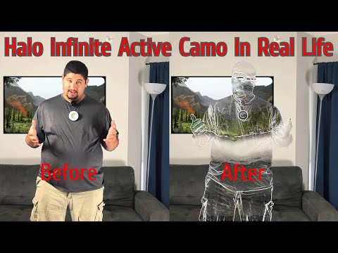 Can You Build Halo Active Camo in Real Life???