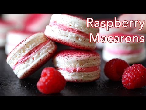Melt in Your Mouth Delicious French Raspberry Macarons