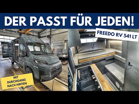 FREEDO.RV 541 LT - With walk-through - Compact and high-quality - Room tour XL