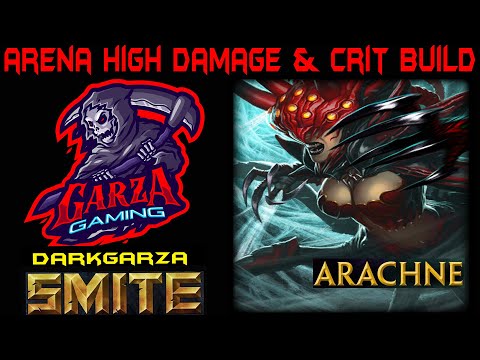 Smite Arena Arachne Crit & High Damage Build | Smite Arena Arachne Damage Build