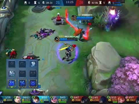 Emblema e build do Gusion | Mobile Legends ❤️