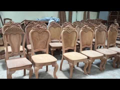 Giới thiệu ghế ăn gõ đỏ và cách phân biệt gõ đỏ Lào và gỗ gõ đỏ nam phi
