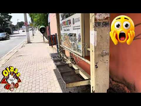 JUQUITIBA TEM O PROJETO VOMIT PONTO DE ÔNIBUS DO CENTRO ENFERRUJADO