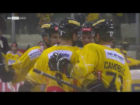 ICE Hockey League, 3. Runde: Vienna Capitals - Black Wings Linz 5:3