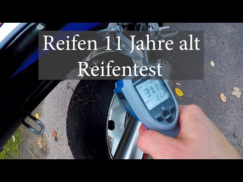 360GradMotorrad - Reifen 11 Jahre alt. Reifentest
